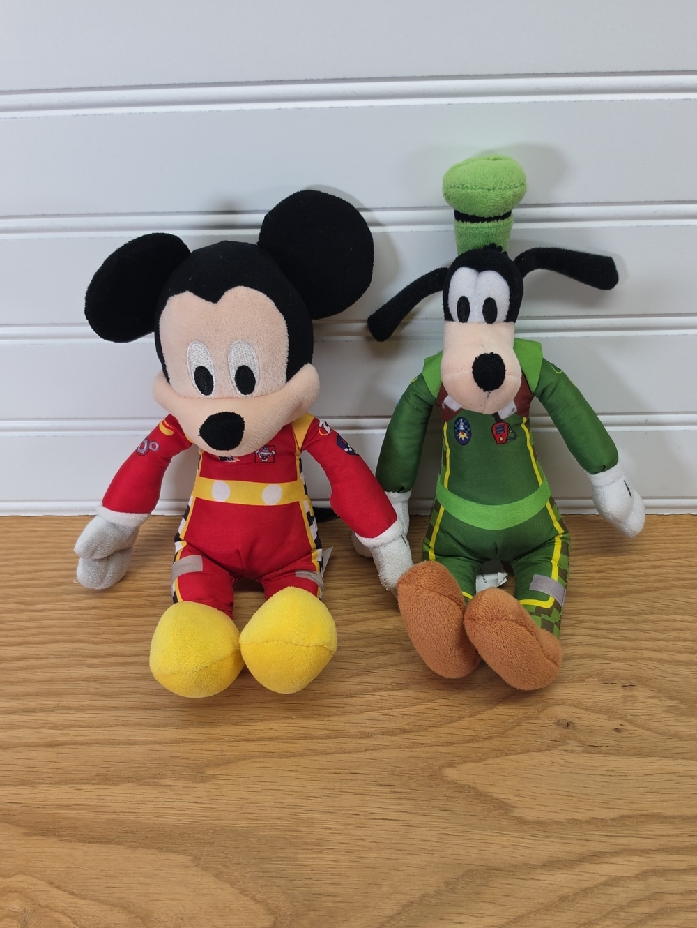 Disney Mickey And The Roadster Racers Mickey & Goofy Plush Duo